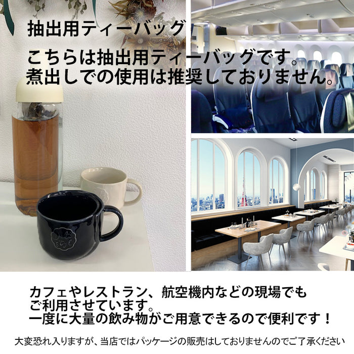 【 空袋 平型大容量ティーバッグ 糸付き ナイロン紗フィルター  】