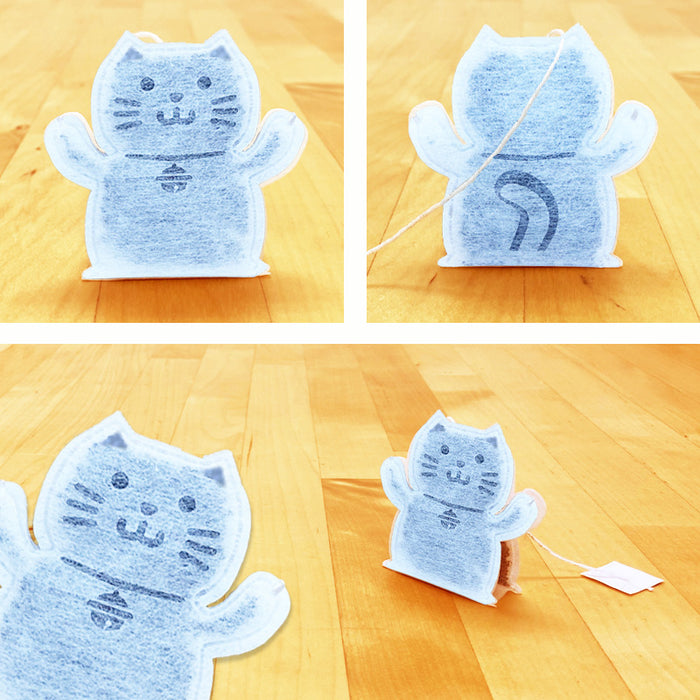 【 kawaiipack 3D ネコ 2個入 】