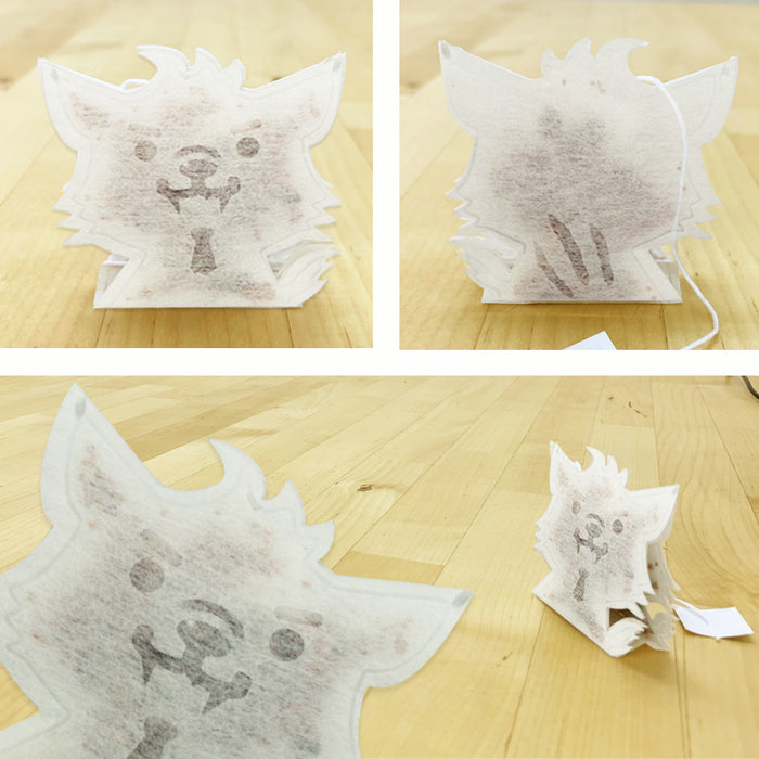 【 kawaiipack 3D おおかみ男 2個入 】
